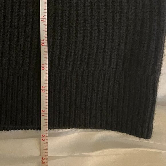 NWOT Everlane Womens Half-Zip Sweater Luxe Merino Small Black - Picture 10 of 12